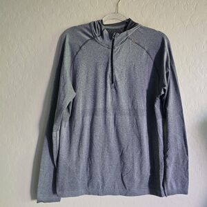 Lululemon Men's Gray Hoodie Size Large
